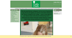 Desktop Screenshot of craftychefs.co.uk